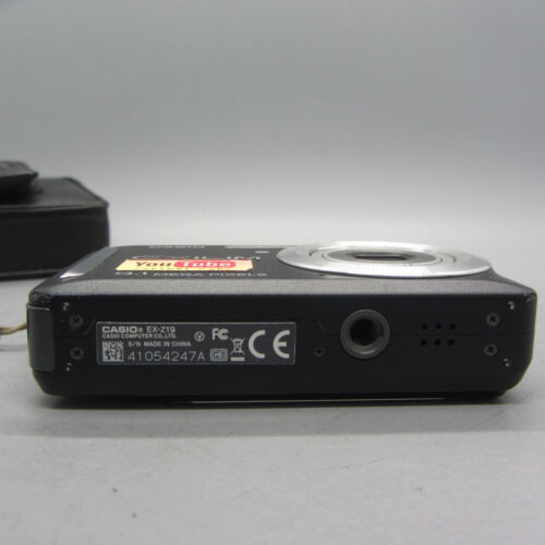 Casio Digital Camera Exilim EX-Z19 9.1MP Black Tested - Picture 6 of 9
