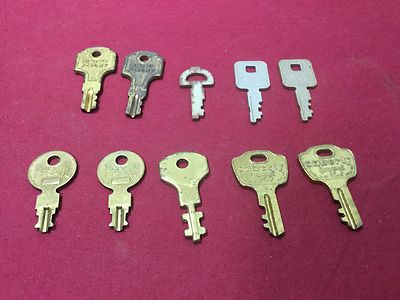 Presto Luggage Pre-cut Keys, 125, 154, 384, 1231 & PK75, Set of 10 - Locksmith