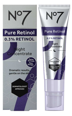 Restore & Renew Supercharge With Pure Retinol 0.3% Night Concentrate 1 x 30ml