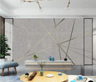 3D Marble Line G6635 Wallpaper Wall Murals Removable Self-adhesive Honey