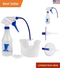 Elephant Ear Washer Bottle System - Ear Wax Remover with Basin and 20 Extra D...