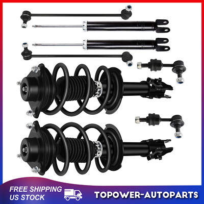 For 2011 Hyundai Sonata 8X Front Struts Springs Rear Shock Absorbers & Sway Bars
