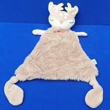 BIECO ELLA REH SCHMUSETUCH KUSCHELTUCH 35 CM COMFORTER FAWN BRAUN ROSA