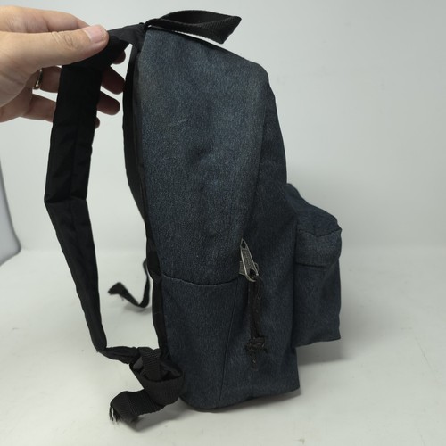 Vintage EASTPAK Small Day Pack Blue Canvas Backpack MADE IN USA - Picture 5 of 10