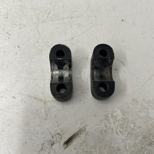 78-81 OEM Yamaha XS650 Handlebar Holder Clamp Riser x2 COMPLETE 4AA-23442-01-98 - Picture 4 of 4