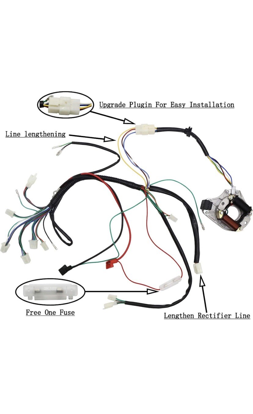 OTOHANS AUTOMOTIVE Complete Electrics Stator Coil CDI Wiring Harness US