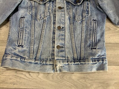 Levi's Denim Jacket Size 18 Vintage 70706 0214 | eBay