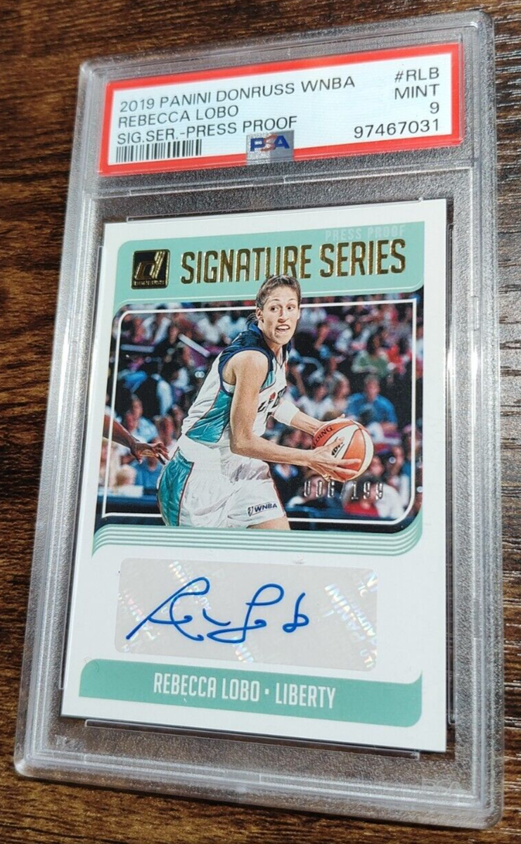 2019 Panini Donruss WNBA - Signature Series Rebecca Lobo #SS-RLB