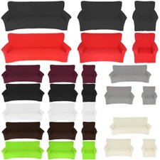 Sofahusse Jersey Bi-elastisch Baumwolle Sofabezüge Stretch Husse Hussen Überzug