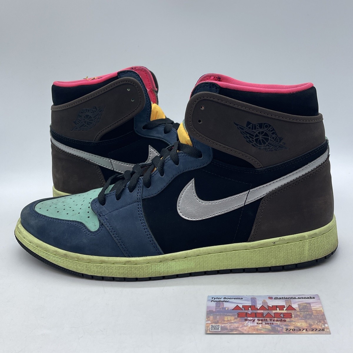 美品 AIR JORDAN 1 RETRO HIGH BHM 28cm Air Jordan 1 Retro High BHM 2013 DS QS Reflective 3M Black