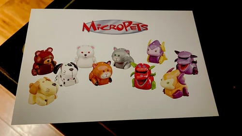 Tomy  MicroPets Micro Media Kit-JNH Australia-2002-Rarest Not Public. - Picture 9 of 9