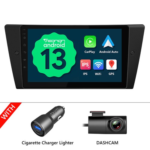 For BMW E90 E91 E92 E93 316d 2009-2011 9"Android 13 GPS Car Stereo Radio CarPlay - Picture 24 of 31