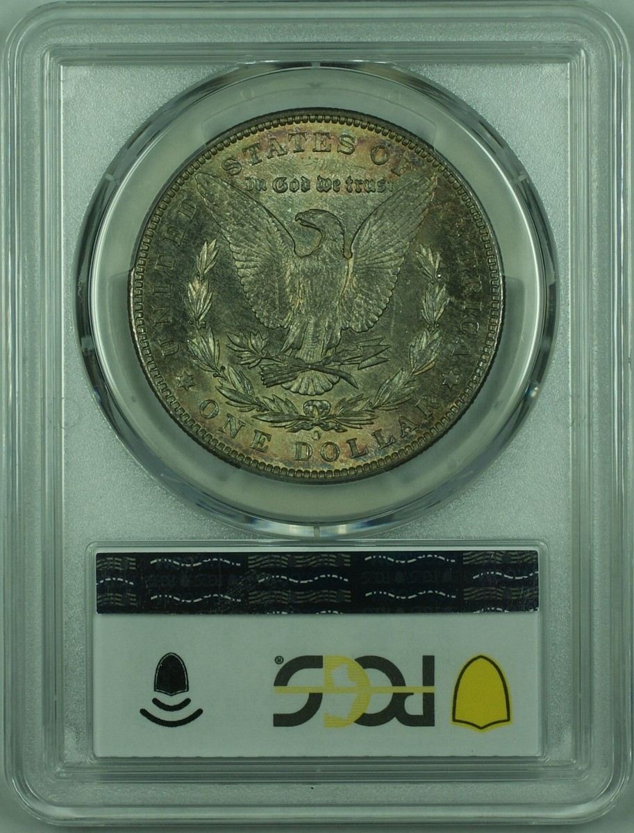 1904年 MORGAN SILVER DOLLAR アメリカPCGS MS63 1904-O Morgan Silver Dollar PCGS MS-63 W/Toned Reverse (25B) | eBay