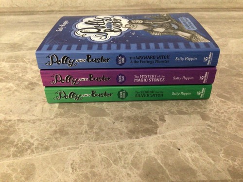 Polly & Buster Trilogy by Sally Rippin 2017 Trade Paperback Book Lot 1-3 Witch