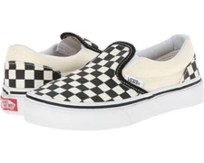 New in Box! Vans Classic Slip-On Canvas Black/White Checkerboard (VN000EYEBWW)