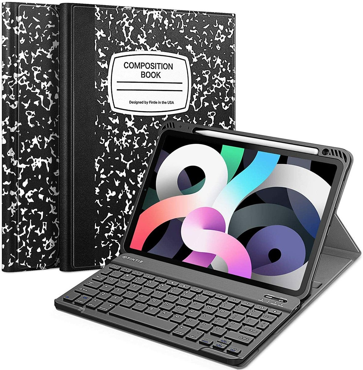 iPad Air 5世代 256GB Keyboard Folio Pencil For iPad Air 5th Gen 10.9'' 2022 Bluetooth Keyboard Case Cover w