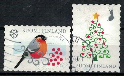 2021 Finland Christmas 2 Max 52% OFF postally v. excellence used.