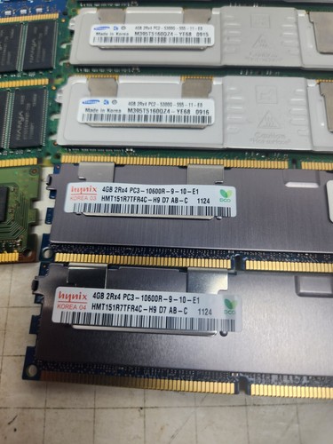 LOT 11 2gb 4GB Assorted Hynix Samsung Desktop DIMM RAM Untested  - Picture 2 of 6