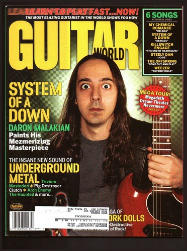 Guitar World Magazine 2001-2009 Back Issues tablature|sheet music|transcriptions - Imagen 39 de 89