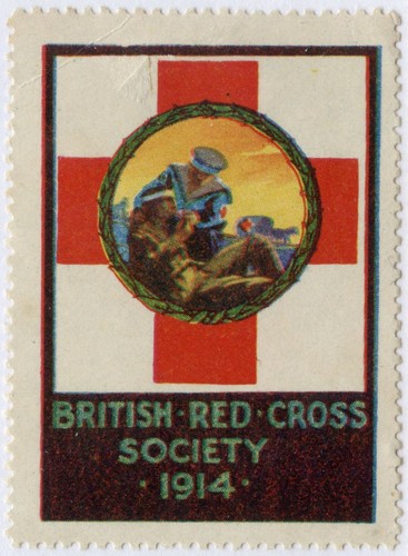 WAR FUND + RED CROSS CHARITY LABELS CINDERELLA etc..WW1 + WW2.. PRICED SINGLY - 第 19/54 張圖片