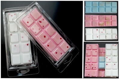 Wax Melts natürlich duftende Sojawachs 5 Form ab 25-50g(90 /kg) Lavandel Handarb