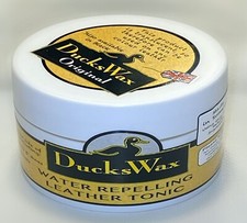 DucksWax Leather Boots Shoes Jackets Wax Dubbing Waterproof Protector Care 100ml