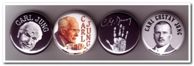 CARL JUNG Buttons Pins Badges psychology philosophy anima animus synchronicity