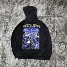 Iron Maiden x H M Over Print Glow In The Dark Hoodie