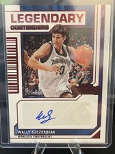 2023-24 Panini Contenders #LC-WST Legendary Contenders Wally Szczerbiak Auto /49