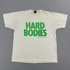 Oldham United States Saw Shirt Men XL Hard Bodies VTG 90s Screen Stars Best USA