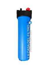 Contenitore Filtro Acqua 20 pollici big blue ottone 1" pollice con SFIATO