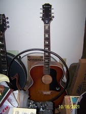 1970's Epiphone Ft-570sb Acoustic Guitar Ft-570