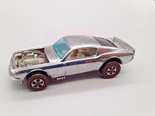 RARE!!! VINTAGE HOT WHEELS REDLINE "Mustang Boss Hoss" 1969 - Picture 3 of 7