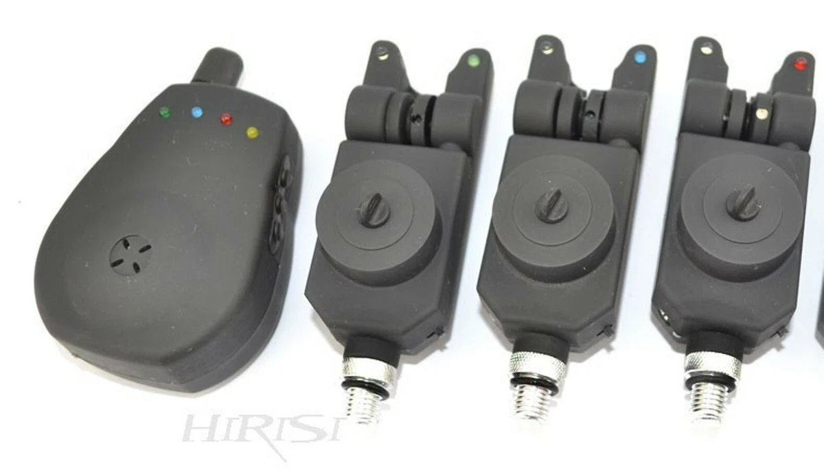 Set D’alarmes De Touche Wychwood Solace SAS 3+1 – Optique Et Sonore Avec Récepteur
