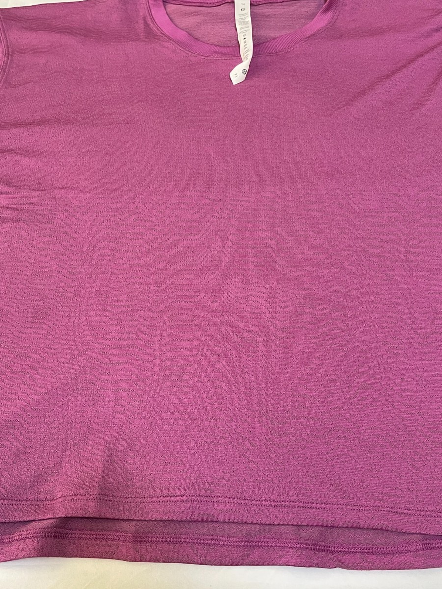 Lululemon Train to be Tee rwvp Wisteria Purple Sz 12 $78 NWT | eBay