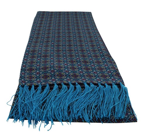 Michelsons UK - Narrow Bold Medallion Scarf - Picture 11 of 12