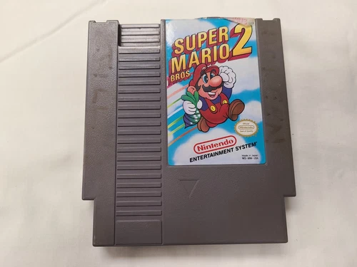Original Nintendo NES SUPER MARIO BROS. 2 Video Game NES-MW-USA 1985 Japan