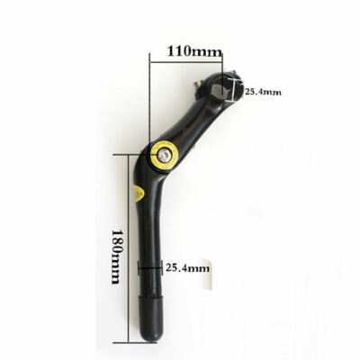 Fahrrad Lenker Jugend Rennrad 315mm Breit Dropbar 25,4mm Schwarz Old , 19,99