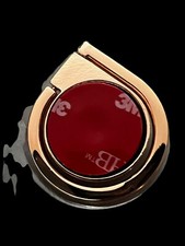 Phone Ring Finger Grip Stand Universal Cell Phone Holder iPhone red