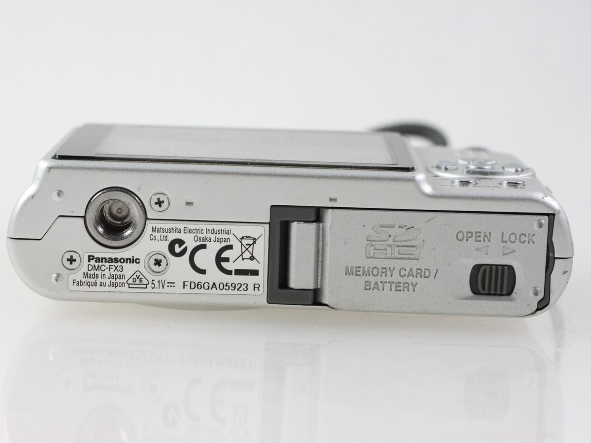 Panasonic Lumix DMC-FX3 Digitalkamera Kompaktkamera Kamera Panasonic Lumix DMC-FX3 Digitalkamera Kompaktkamera Kamera