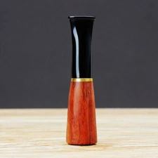 MUXIANG Rosewood Smoking Cigar Mouthpiece Holder Cigar Tips A Type 30 Gauge Ring
