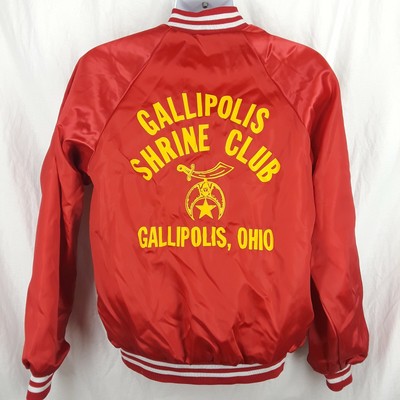 cardinal satin baseball jacket