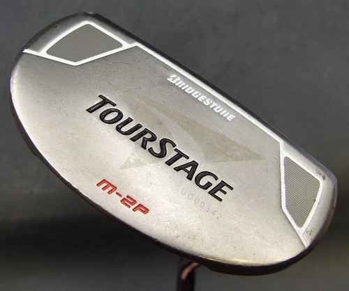 Bridgestone Tourstage M-2P Putter Steel Shaft 86cm Length Super Stroke Grip - Picture 3 of 11