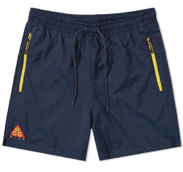 nike woven shorts orange