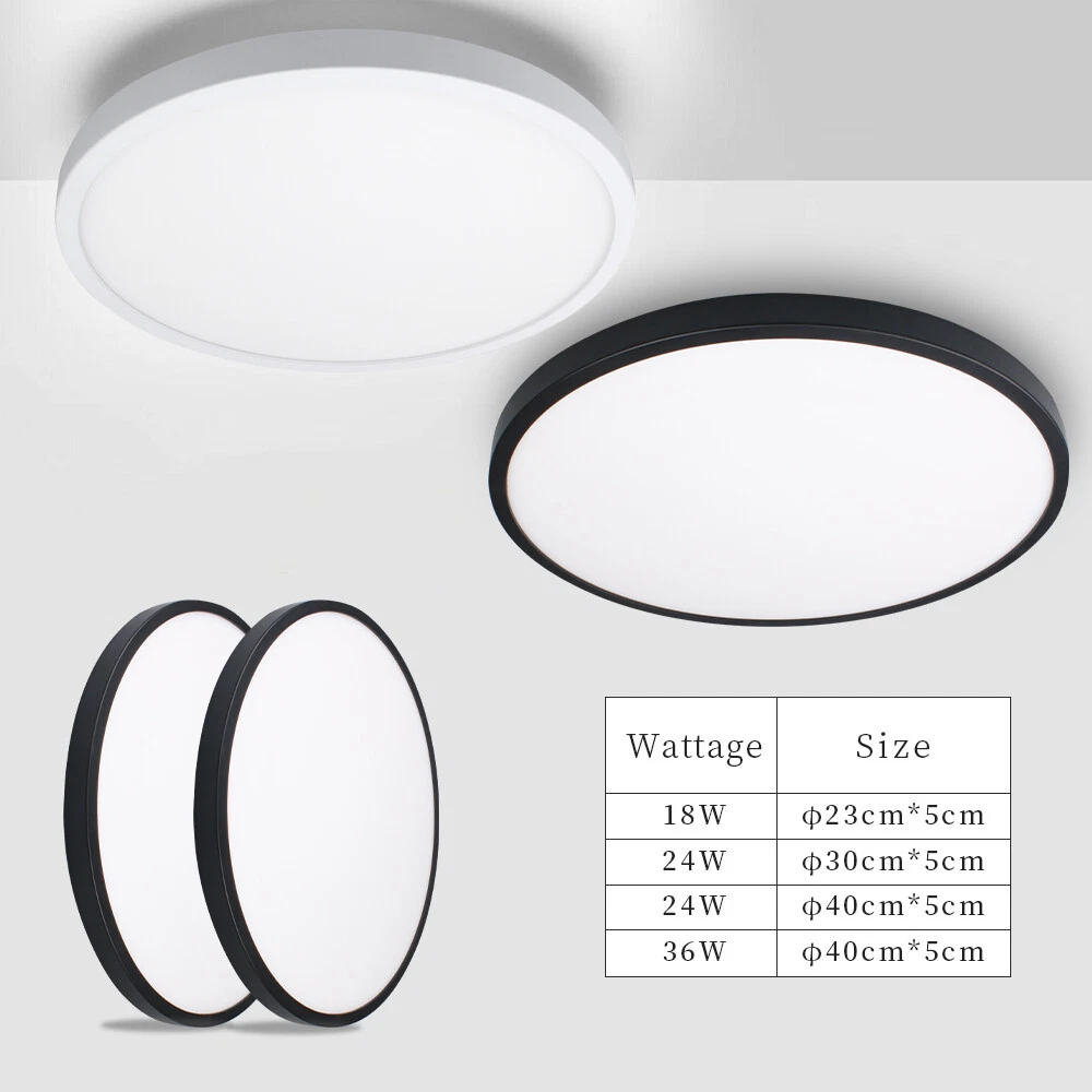 Large round deals led ceiling light