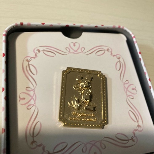 Tokyo Disney Resort Pin Mickey Mouse Christmas Holiday Gold Stamp RARE Japan - Picture 10 of 12