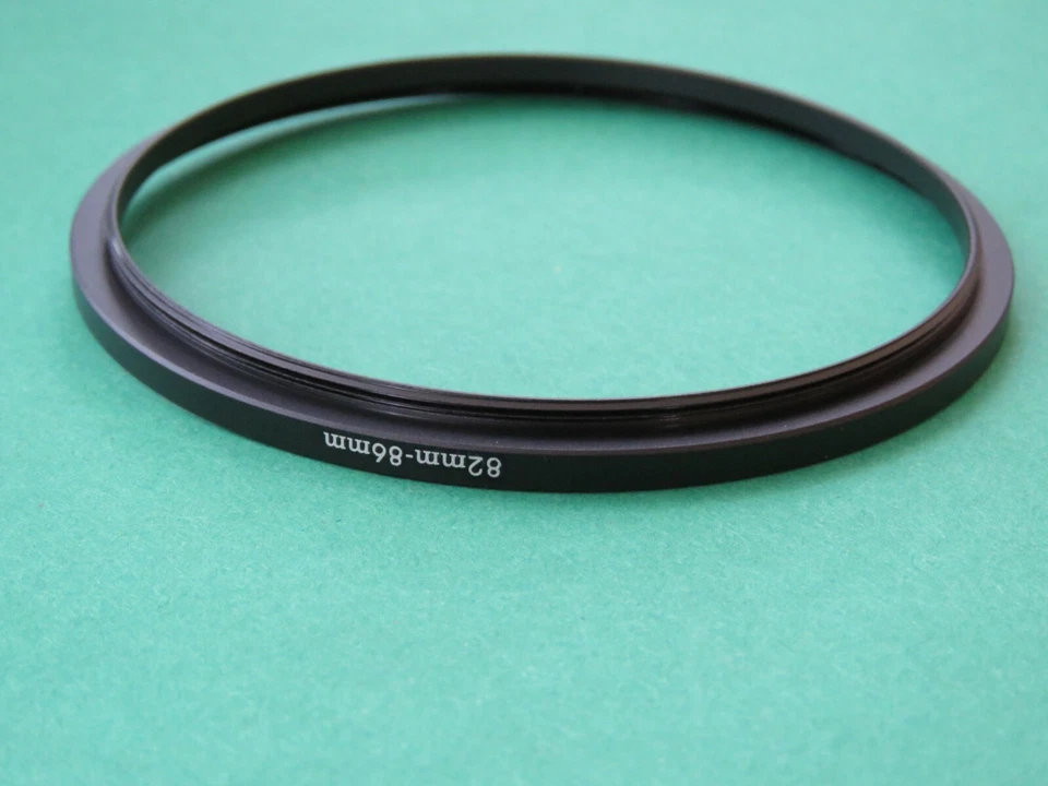 82mm-86mm Stepping Step Up Male-Female Filter Ring Adapter 82mm-86mm - Image 2 of 2