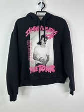 Shawn Mendes Hoodie Youth Large Tour Concert Band Music Dates Black