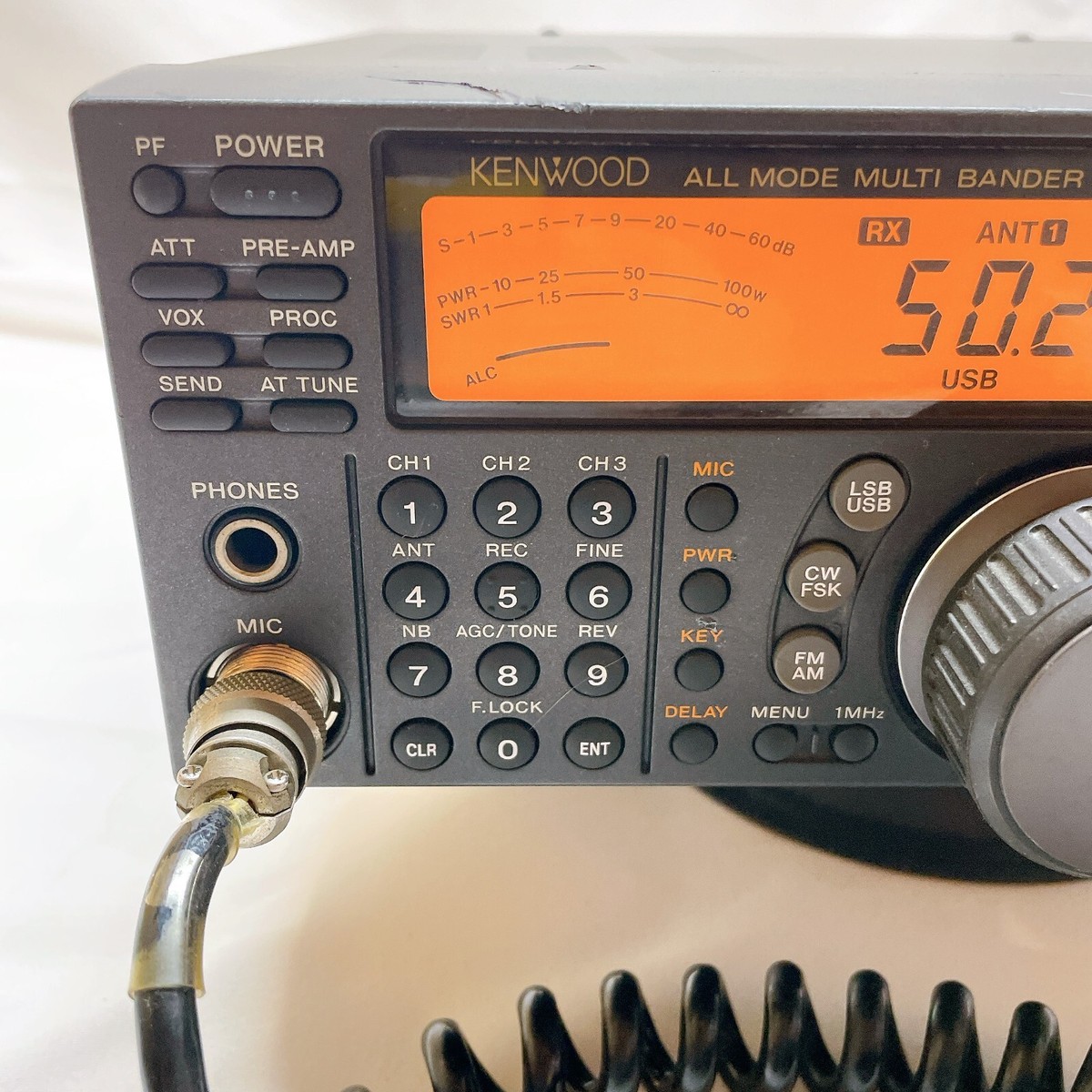 ケンウッド 　TSー ５７０S オールモード機 定格出力 :： １００ｗ KENWOOD TS-570S 100W All Mode Transceiver 50MHz HF Auto