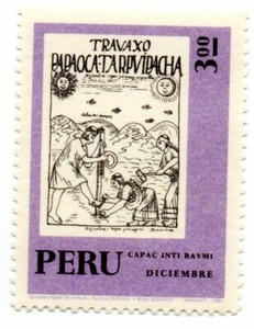 Perú1972, Inca's Calendar, Guamán Poma's Inca Chronicles, December, accept offer